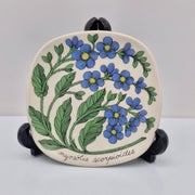 Arabia Botanica Sein&auml;lautanen, Luhtalemmikki