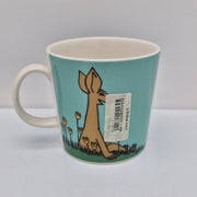 Arabia, Muumimuki Nipsu, turkoosi, tarra