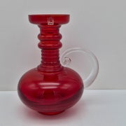 Riihim&auml;en Lasi, Kleopatra Maljakko, punainen, Tamara Aladin.