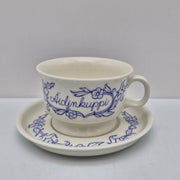 Arabia, Sininen Keitti&ouml;,  &Auml;idinkuppi