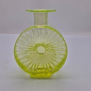 Riihim&auml;en Lasi, Aurinkopullo 2/4, keltainen, Helena Tynell.